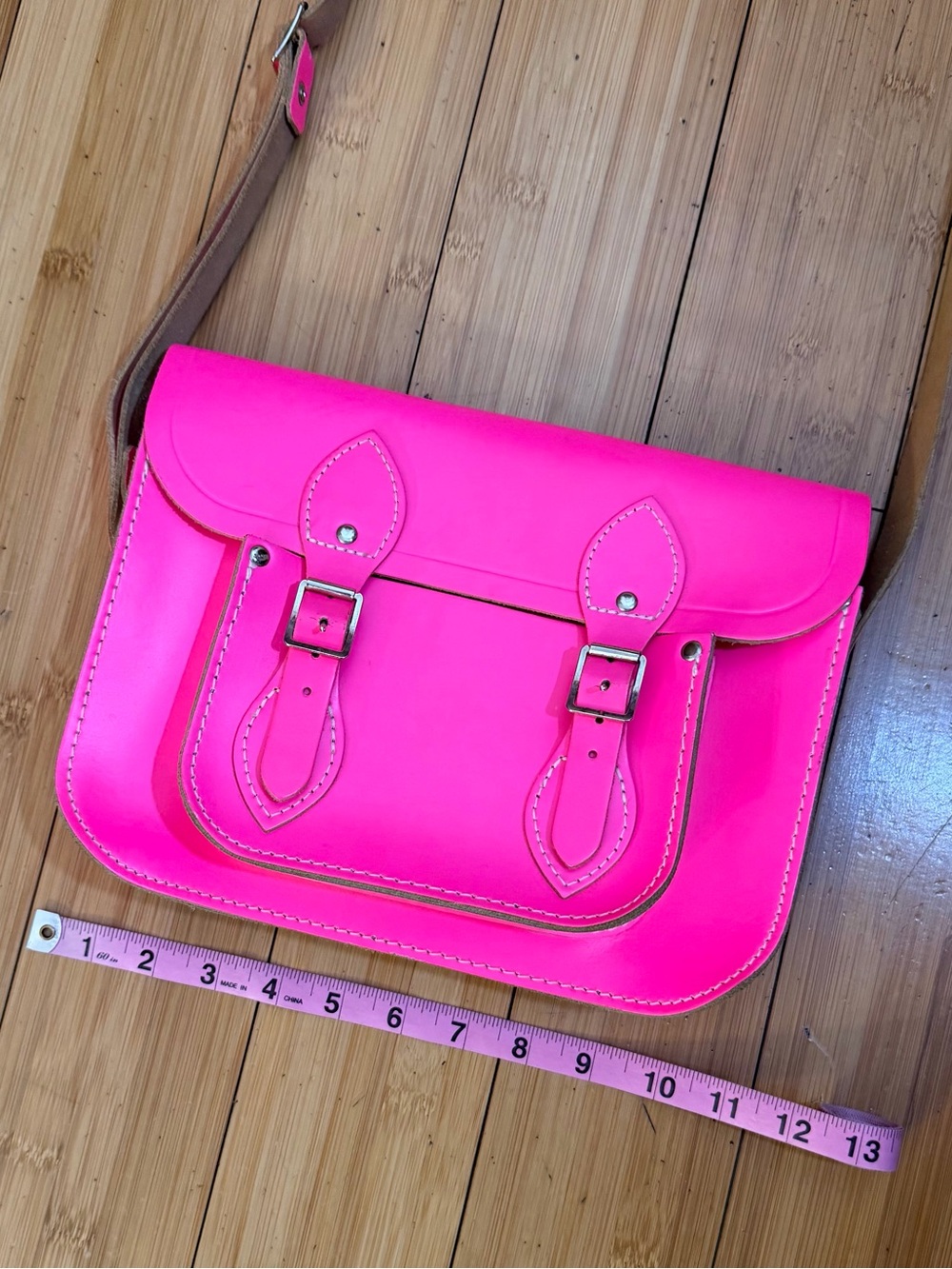 The Cambridge Satchel Company Pink Crossbody Bag OS - Picture 13 of 16